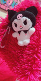 “HELLO-KITTY KUROMI Hot Pink Faux Fur” Runway RDY Set