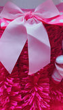 “HELLO-KITTY KUROMI Hot Pink Faux Fur” Runway RDY Set
