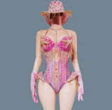 “CRYSTAL COWGIRL BARBIE” 3 Pc Runway RDY Set