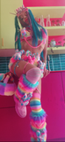 “PEEP DA PEEPS” 3 PC Rainbow Faux Fur Custom RUNWAY RDY Set