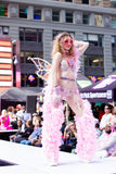 “FLIRTY FLAMINGO CHAPS 7PC Ruffle Rhinestone” + Pink Wig! Runway RDY Set