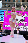 “HELLO-KITTY PRETTY 3PC Pastel Rainbow Faux Fur” Runway RDY Set