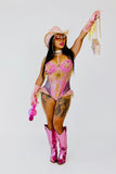 “CRYSTAL COWGIRL BARBIE” 3 Pc Runway RDY Set