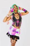 “GOTHIC RAINBOW” Faux Fur 3pc Runway RDY Set
