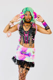 “GOTHIC RAINBOW” Faux Fur 3pc Runway RDY Set