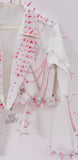 Handmade BARBIE BIKER SPIKED & CHAINED Vegan LEATHER Moto-Style JACKET “Runway RDY”