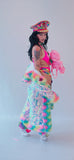 “GANGSTA BARBIE Rhinestone Open BODYSUIT” Runway RDY
