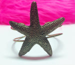 Antique Gold Starfish Cuff
