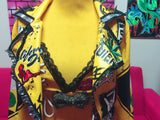 "CrC" Runway RDY Custom Lmt. Edt. 3PC Stoppin' Traffic Jacket Set (Yellow Pleather)